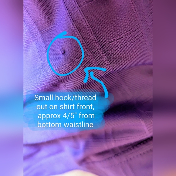 Kirkland Size Lg Men's, GUC purple square pattern polo shirt 🤩HOST PICK🤩 - Picture 10 of 14